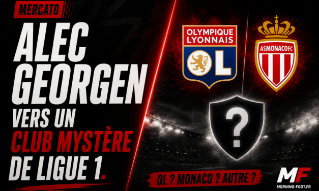 Mercato : Alec Georgen vers un club mystère de Ligue 1. OL ? Monaco ? Autre ?