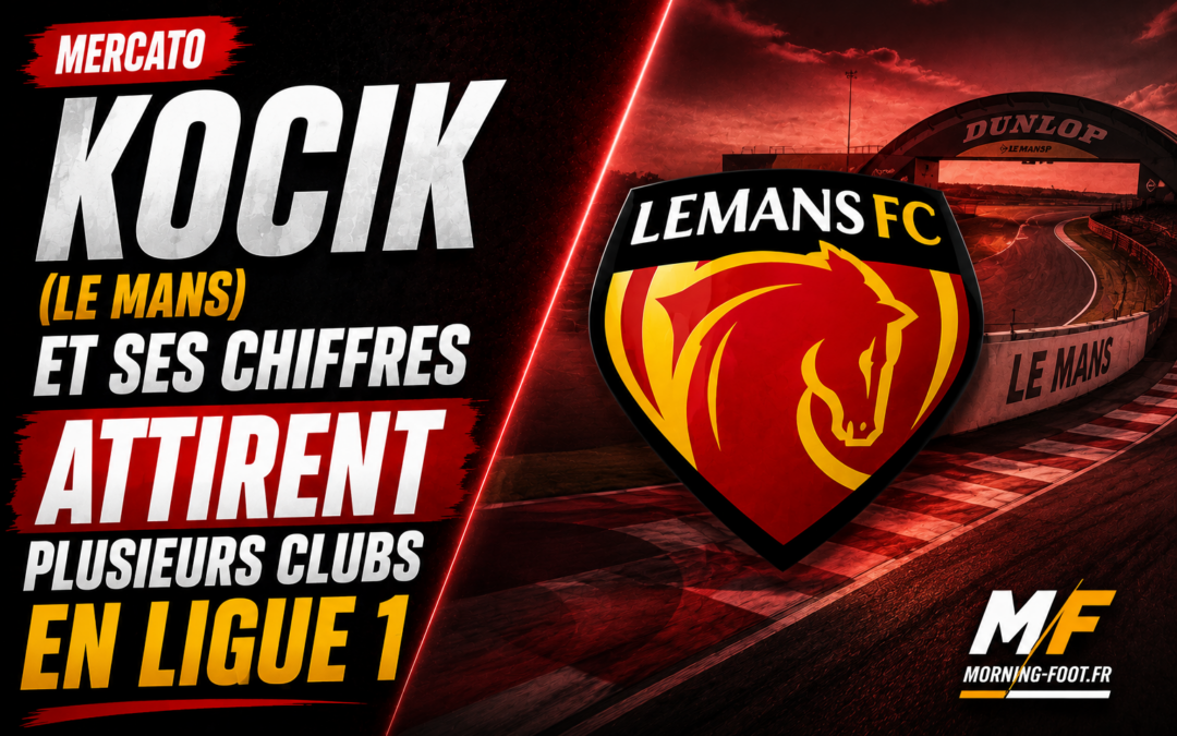 Mercato : Kocik (Le Mans) et les chiffres qui attirent en Ligue 1 !