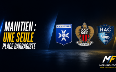 Ligue 1 : HAC, Nice, Auxerre, toutes les probabilités pour les barrages