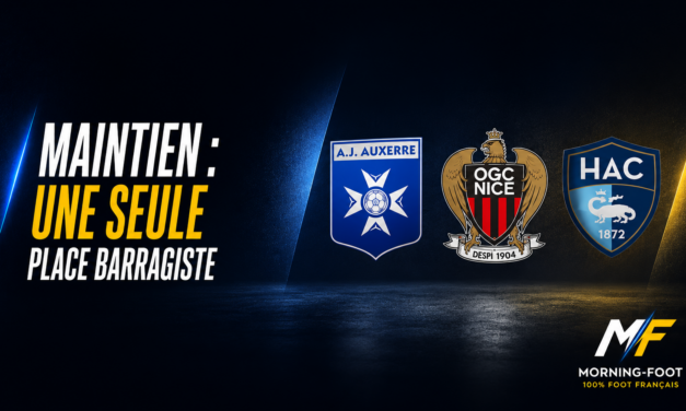 Ligue 1 : HAC, Nice, Auxerre, toutes les probabilités pour les barrages