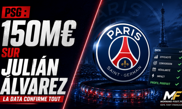 PSG : 150M€ sur Julián Alvarez, la Data confirme tout