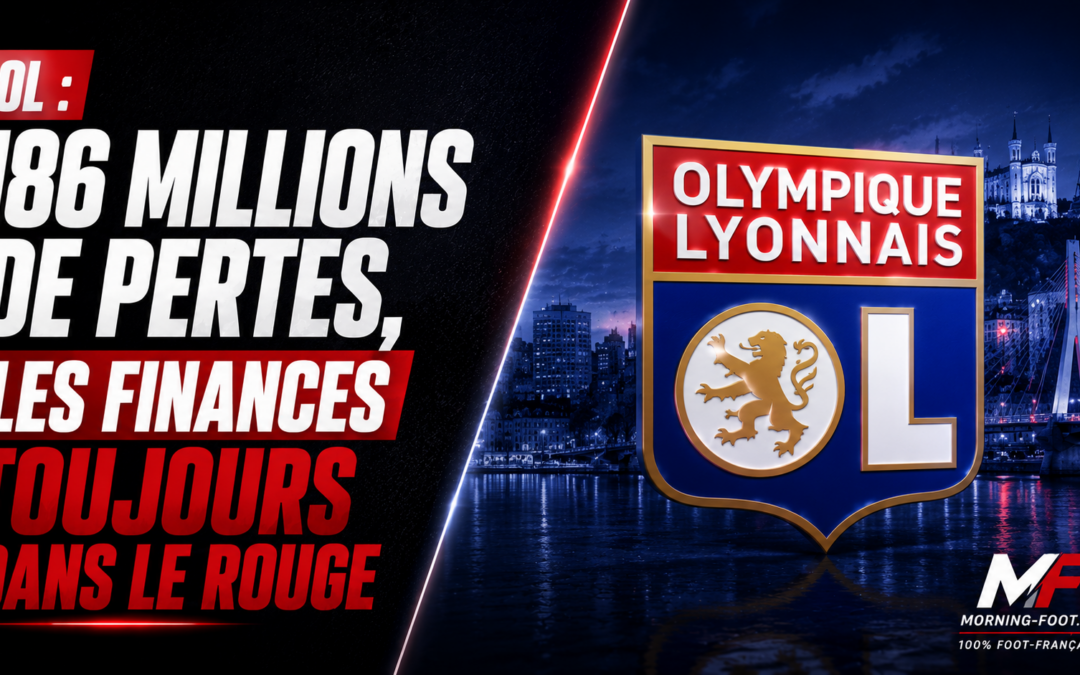 OL : 186 millions de pertes, 616 millions de dettes, les finances toujours dans le rouge