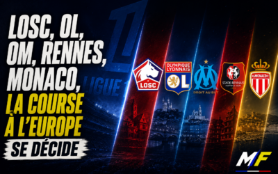 Ligue 1 : LOSC, OL, OM, Rennes, Monaco, la course à l&rsquo;Europe se termine