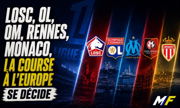 Ligue 1 : LOSC, OL, OM, Rennes, Monaco, la course à l&rsquo;Europe se termine