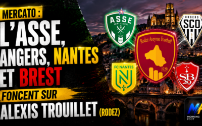 L&rsquo;ASSE, Brest, Nantes et Angers sur l&rsquo;une des révélations de la saison