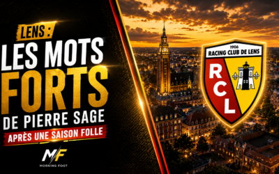 Lens : Les mots forts de Pierre Sage après une saison dingue
