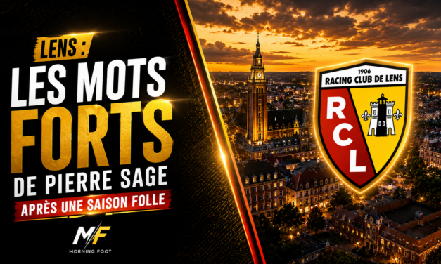 Lens : Les mots forts de Pierre Sage après une saison dingue