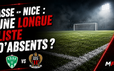ASSE – Nice : La liste des absents est connue avant les barrages