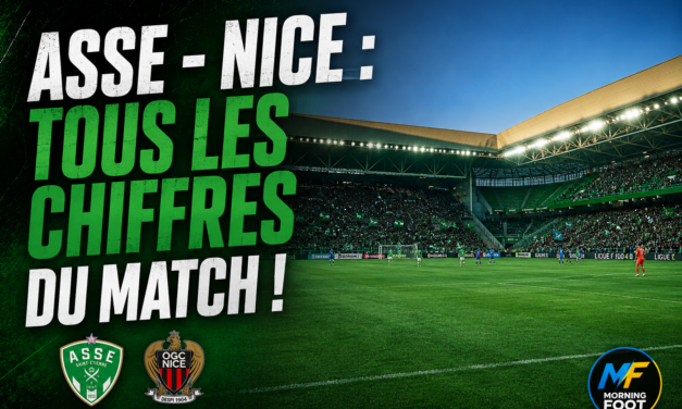 ASSE – Nice : Les stats étonnantes d’un match sous haute tension !