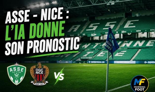 ASSE – Nice : L&rsquo;IA donne son pronostic et ses probabilités