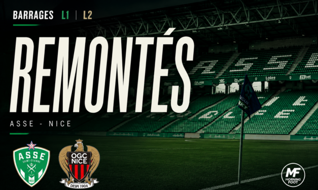 ASSE – Nice : Les Verts remontés comme des pendules pour les barrages retour