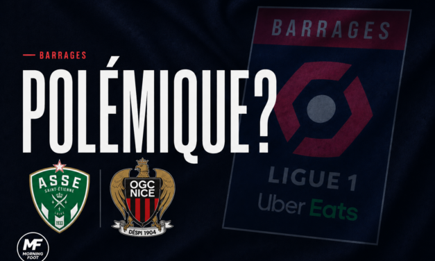 ASSE-Nice : la polémique arbitrale du barrage que personne n&rsquo;a comprise