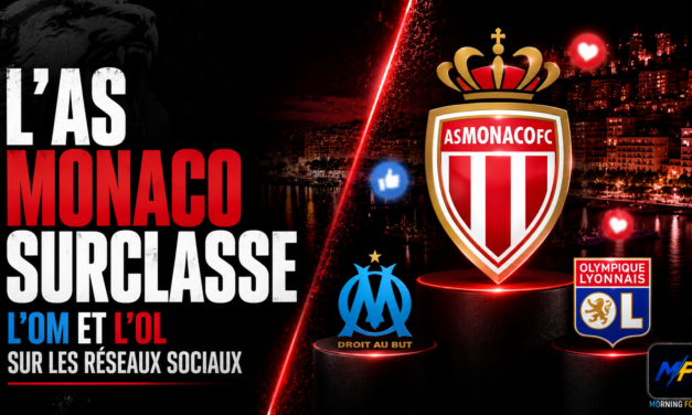 Monaco surclasse l&rsquo;OM et l&rsquo;OL !