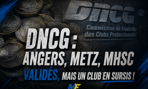DNCG : Angers, Metz, MHSC validés, mais un club en sursis !