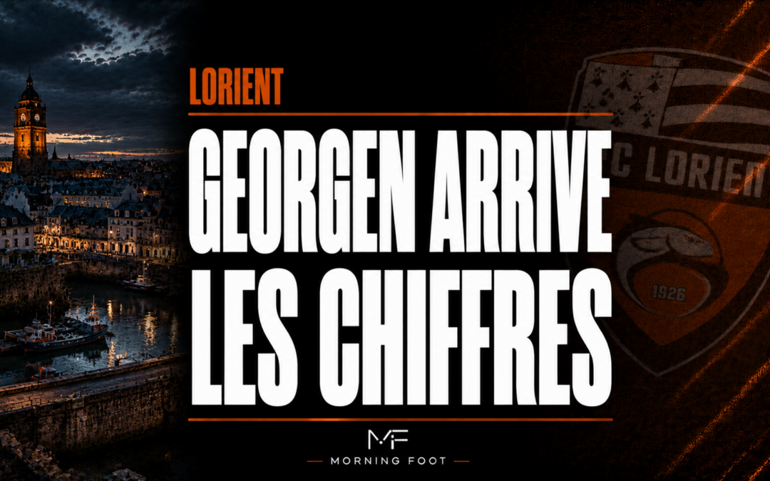 Lorient : Alec Georgen arrive, les chiffres d’un coup excitant