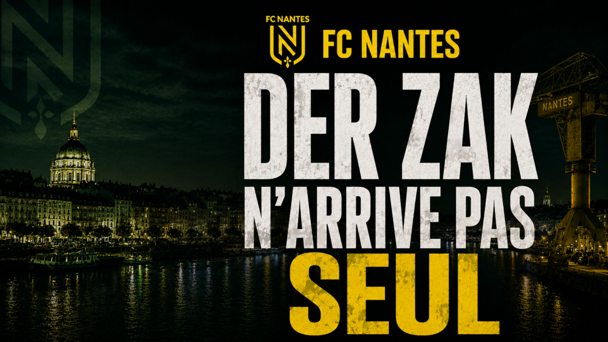 FC Nantes Der Zakarian n’arrive pas seul FC Nantes Der Zak n'arrive pas seul