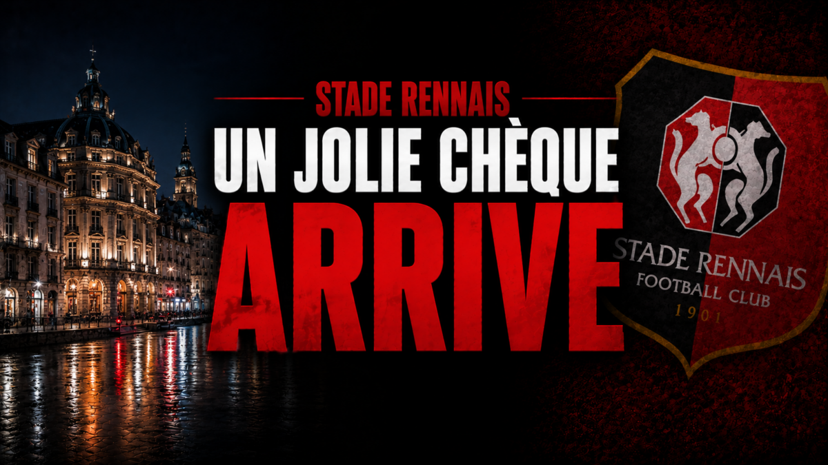 Stade Rennais Un jolie chèque ARRIVE Ville de rennes