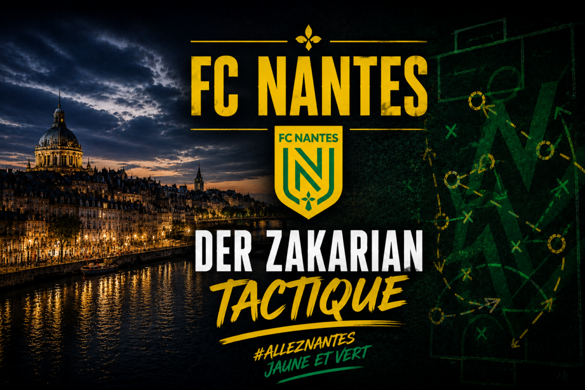 FC Nantes Der Zakarian Tactique