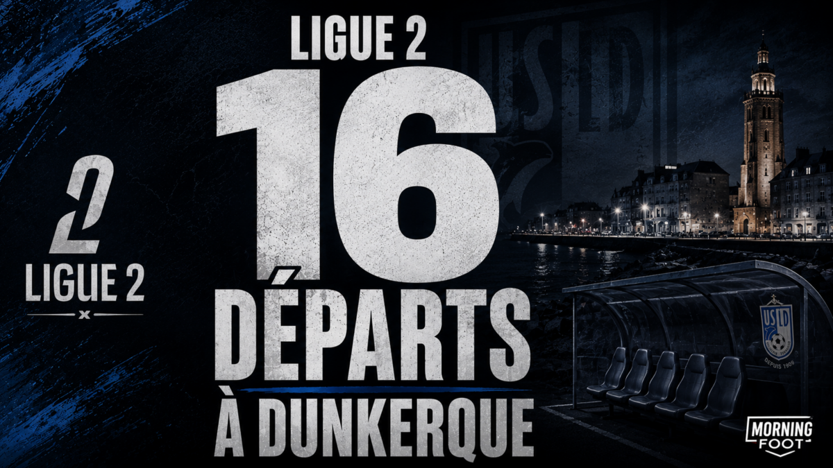 USLD Dunkerque 16 départs