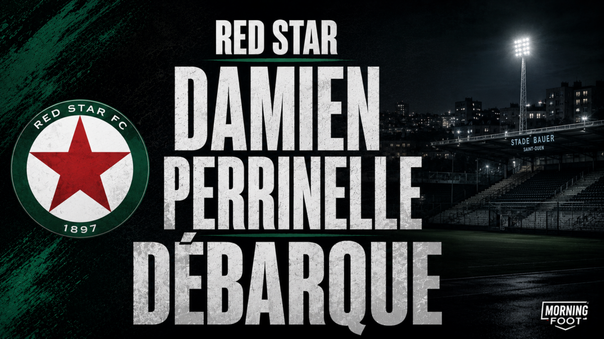 Red Star Damien Perrinelle Débarque