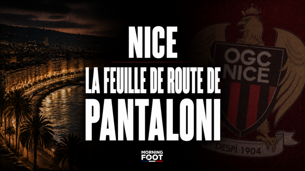 OGC Nice La feuille de route de Pantaloni OGC Nice La feuille de route de Pantaloni