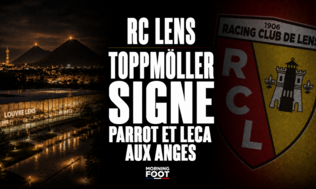 RC Lens : Dino Toppmöller signe, Parrot et Leca sont aux anges
