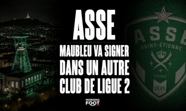 Mercato ASSE : Brice Maubleu va signer dans un autre club de Ligue 2