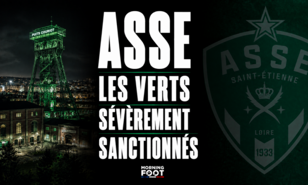 ASSE : Les Verts sévèrement sanctionnés cette semaine