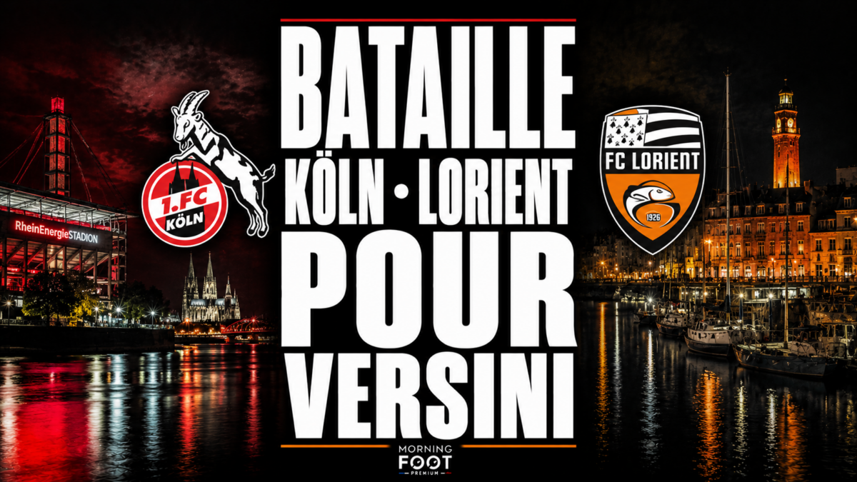 Bataille Koln - Lorient pour Versini