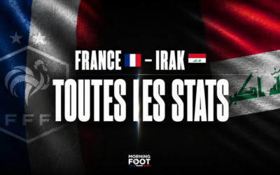 France – Irak (3-0) : Les stats marquantes de la démonstration des Bleus