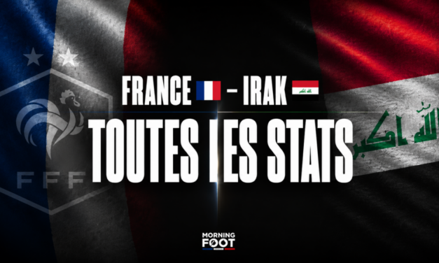 France – Irak (3-0) : Les stats marquantes de la démonstration des Bleus