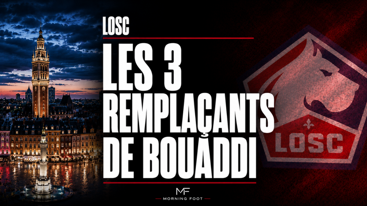 LOSC : les 3 remplaçants de Bouaddi LOSC : les 3 remplaçants de Bouaddi