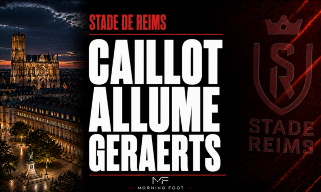 Stade de Reims : Jean-Perre Caillot fracasse Karel Geraerts