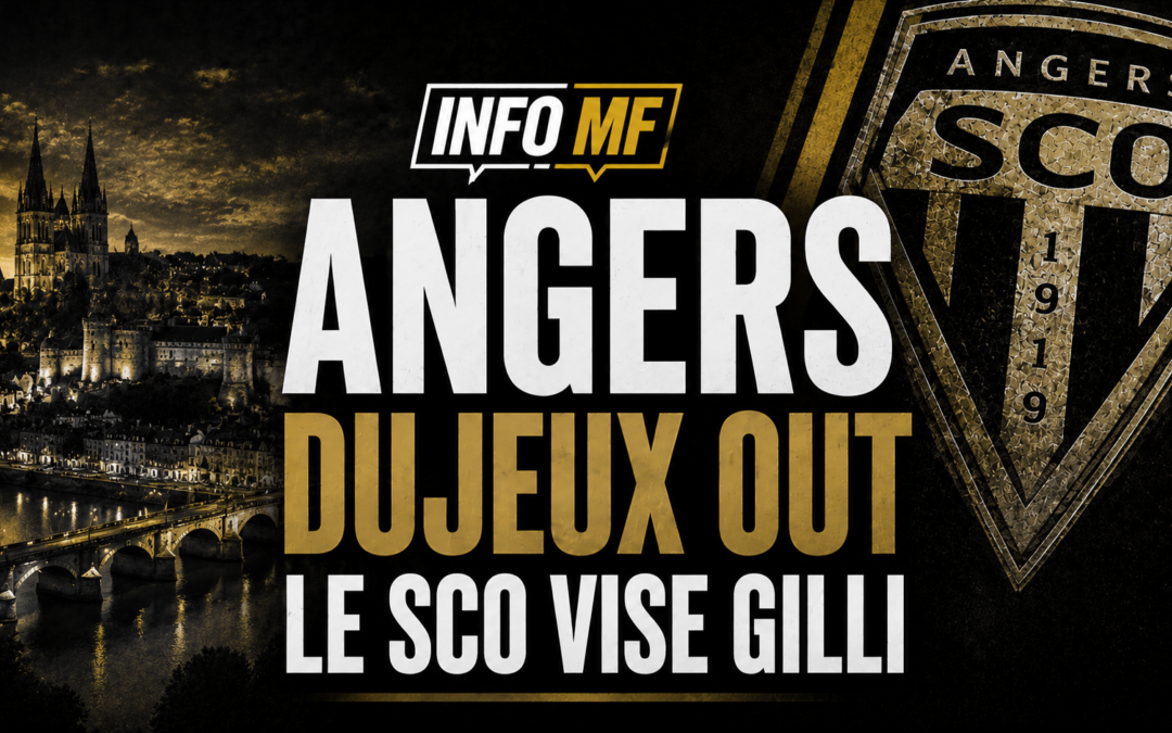 Exclu : Alexandre Dujeux quitte Angers, le SCO vise Stéphane Gilli