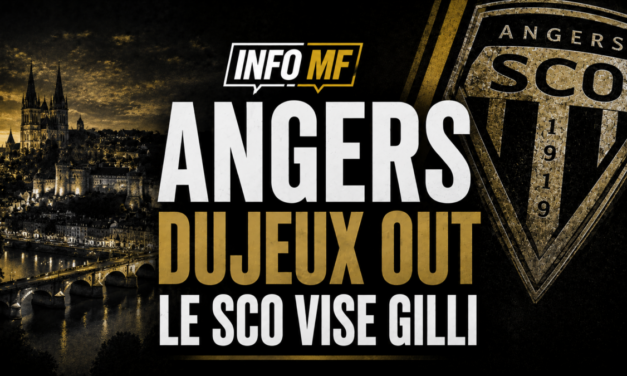 Exclu : Alexandre Dujeux quitte Angers, le SCO vise Stéphane Gilli