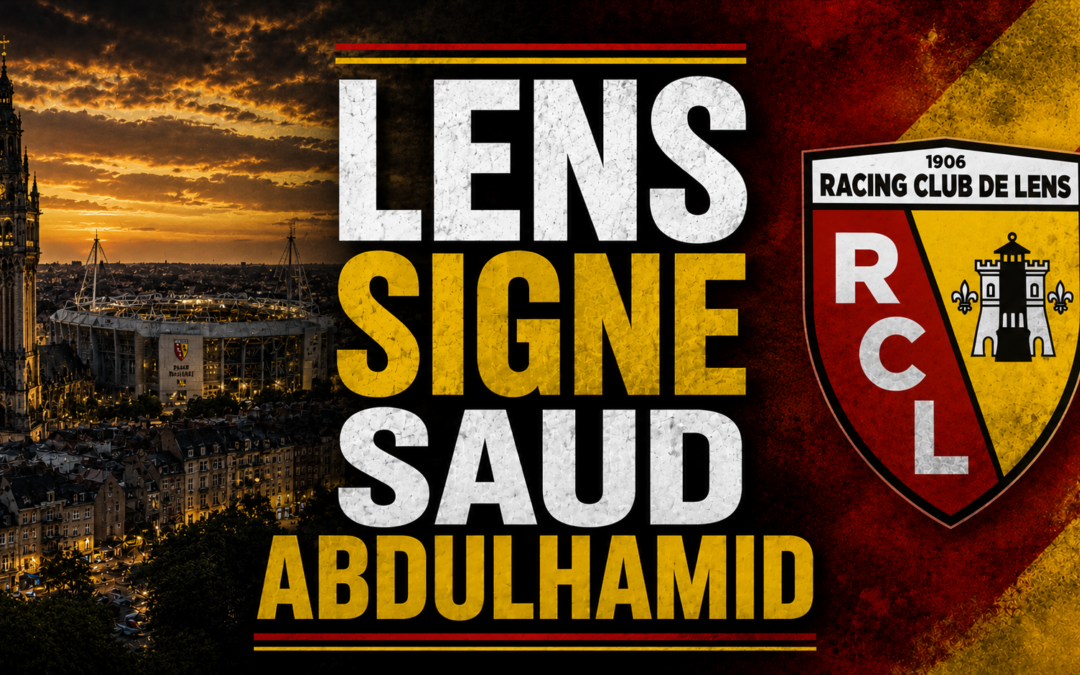 Le RC Lens boucle la signature d’une machine à centrer