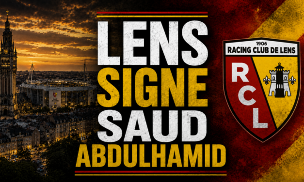 Le RC Lens boucle la signature d&rsquo;une machine à centrer