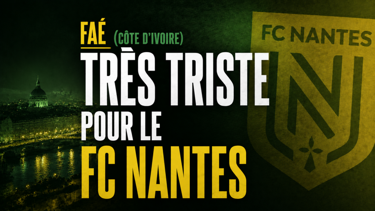 Emerse Faé FC Nantes