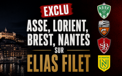 Exclu : L’ASSE, Lorient, Brest, Nantes sur un buteur aux stats impressionnantes