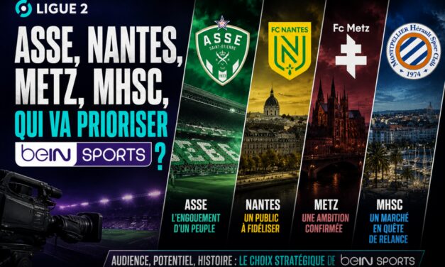Ligue 2 : ASSE, Nantes, Metz, qui sera diffusé en priorité ? BeIN Sports répond