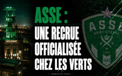 ASSE : Une recrue officialisée chez les Verts