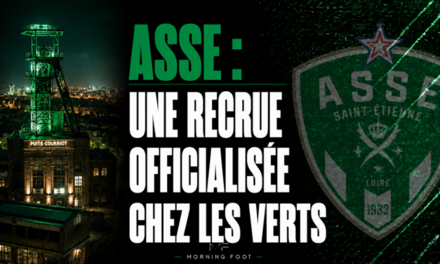 ASSE : Une recrue officialisée chez les Verts