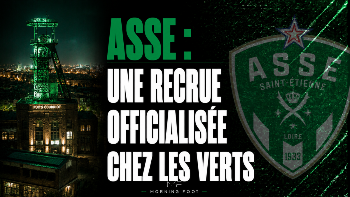 ASSE : Une recrue officialisée chez les Verts ASSE : Une recrue officialisée chez les Verts