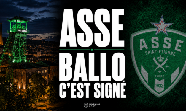 Mercato ASSE : Thierno Ballo signe à l&rsquo;AS Saint-Etienne, les détails, la Data
