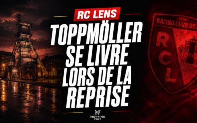 RC Lens : Confiant, Dino Toppmöller se livre lors de la reprise