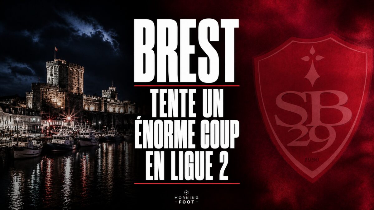 Brest, un énorme coup en Ligue 2