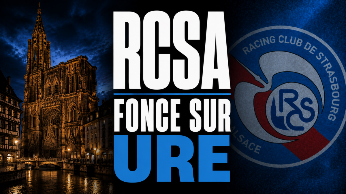 RCSA fonce sur URE Strasbourg