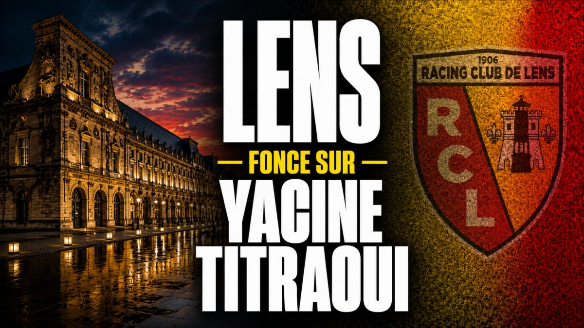 Lens fonce sur Yacine Titraoui