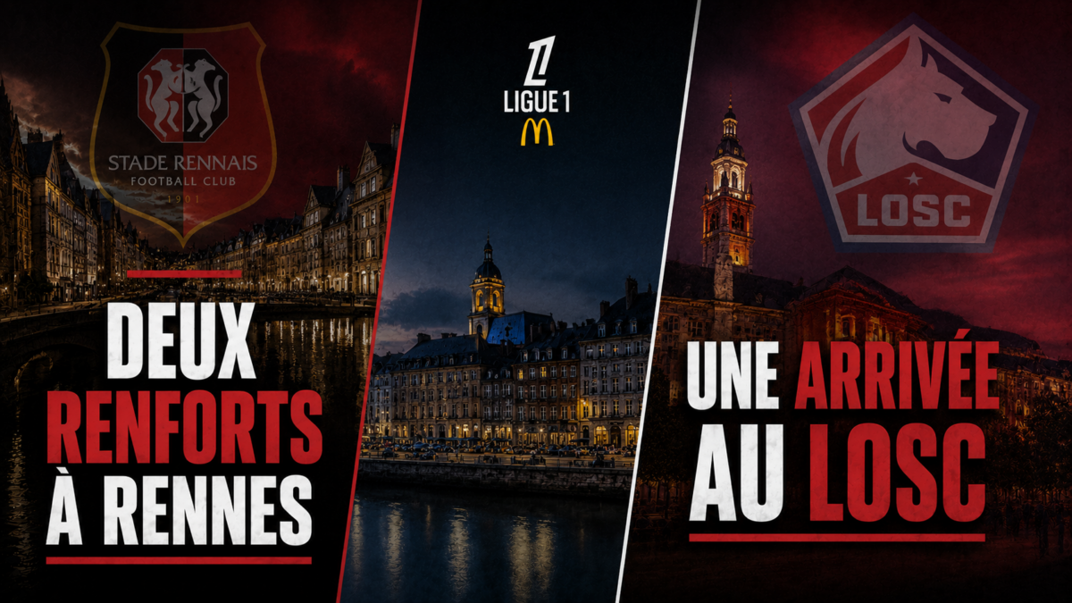 Stade Rennais Deux renforts à Rennes, une arrivée au LOSC Stade Rennais Deux renforts à Rennes, une arrivée au LOSC