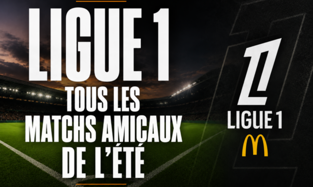Matches amicaux Ligue 1 2026-2027 : Programme complet